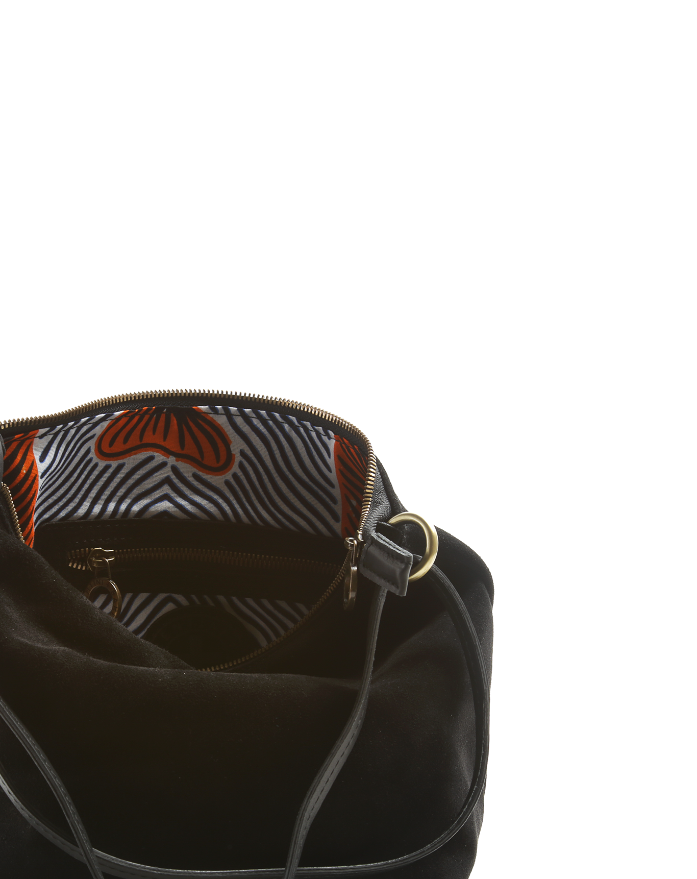 YOKO Black Suede Bag