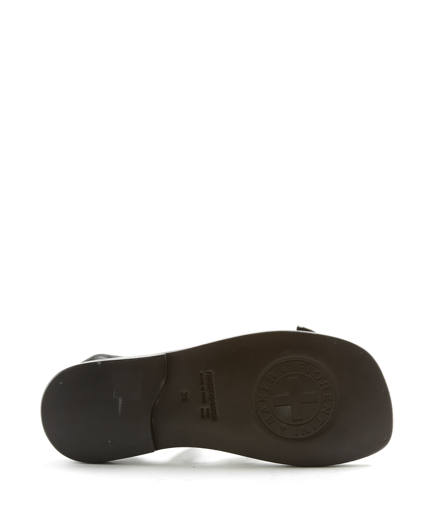 ZIVA Black Leather Sandals