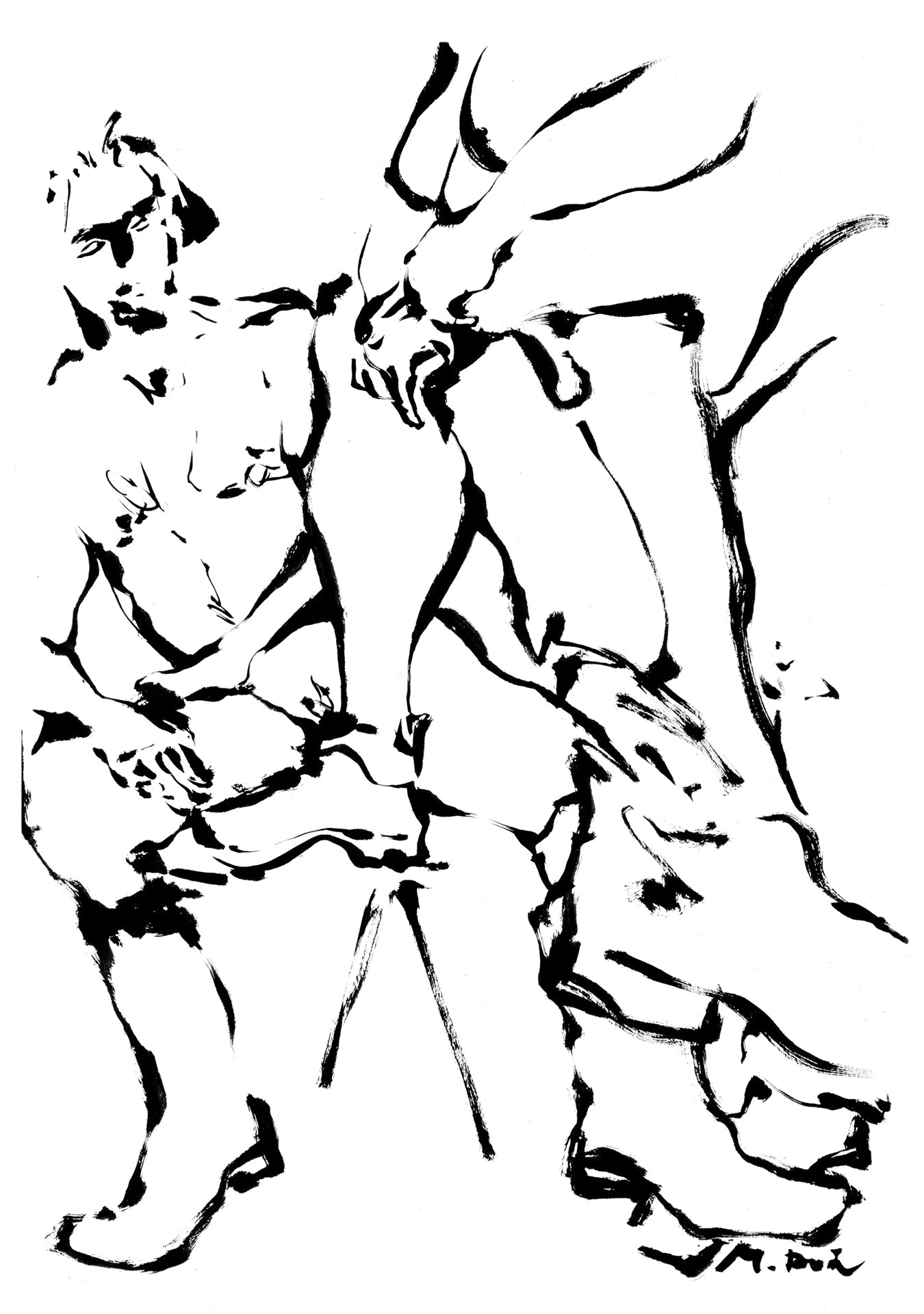 Fiorentini + Baker, Nudes In Boots, Maki-Doi, Nudes In Boots artwork 1