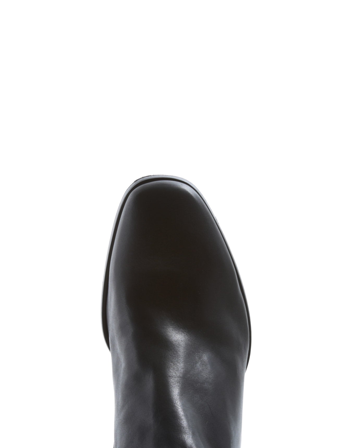 Fiorentini + Baker, CLAREY CRA, Comfortable tall ankle boots with squared toe and 7cm heel in black leather-Made in Italy-toe