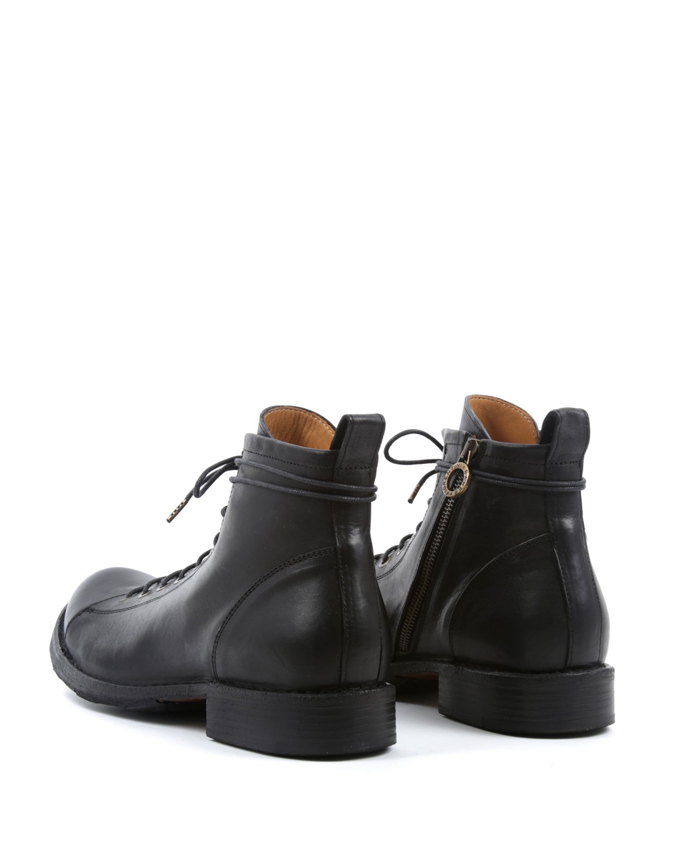 FIORENTINI + BAKER, ETERNITY ERO, Leather ankle lace-up boot. Classic ‘monkey boot’, a British design handcrafted with natural leather by skilled artisans. Made in Italy. Made to last.