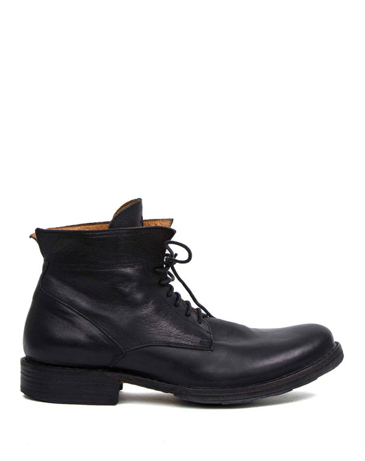 Fiorentini + Baker, ETERNITY 745-CN, Iconic heritage style inspired by a 1920’s work boot. Unisex lace up ankle boot. Handcrafted by skilled artisans. Made in Italy. Made to last.