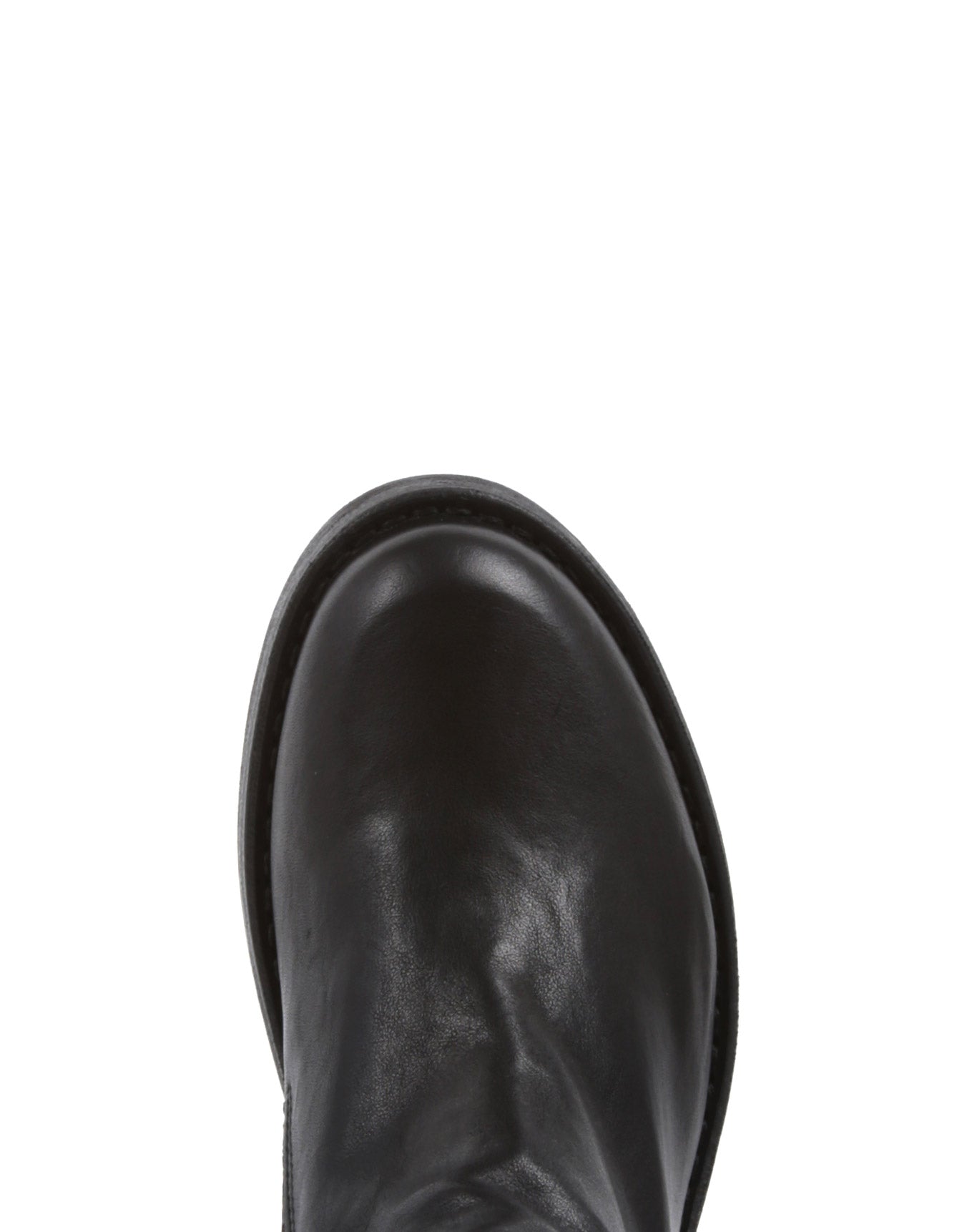 Fiorentini + Baker, ETERNITY EZEE, Black leather mid-height boots with inside diagonal zip-Made in Italy-toe